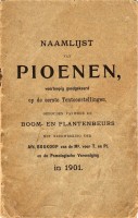 Naamlijst van Pioenen