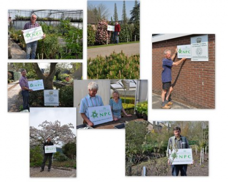 Na Trompenburg Tuinen & Arboretum waren andere collectiehouders aan de beurt om hun nieuwe NPC-bord in ontvangst te nemen.